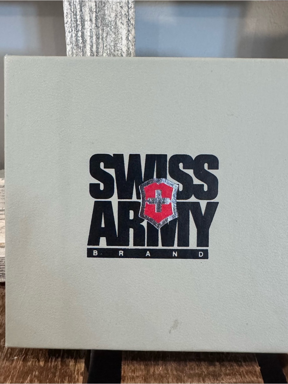 Swiss Army Folding Clock With Alarm. excellent condition, functional